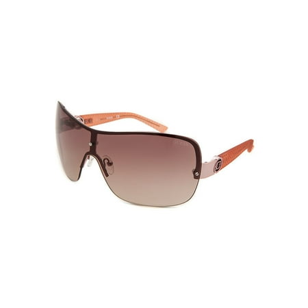 Guess Gf0274-28F-115 Women's Shield Pink  Black Gradient Lenses Sunglasses