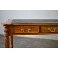 thumbnail image 4 of Crafters and Weavers Legacy Leather Top Desk - Light Brown Walnut, 4 of 8