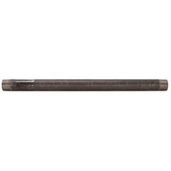 1" MNPT x 4 ft TBE Black Pipe Sch 40 585-480