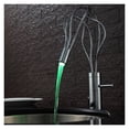 thumbnail image 5 of Bathroom Faucet Led Faucet Chrome Basin Faucet Cold Hot Brass Waterfall Faucet Mixer Sink Tap Single Handle Bathroom Tap, 5 of 7