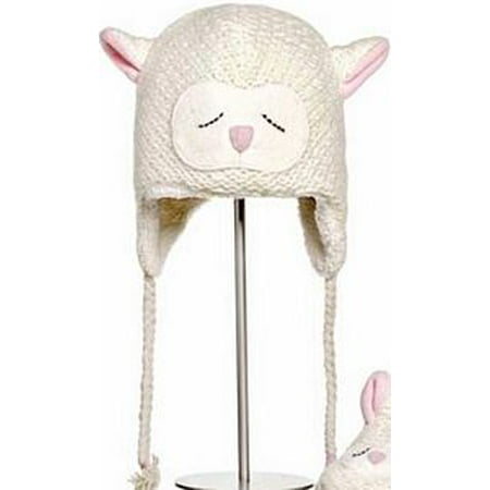 Lamb Ham - Kids Lally The Lamb Pilot Hat by Knitwits - AK1240