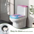 thumbnail image 4 of HELLHERO Whale Adjustable Toilet Lid Covers & Easy Care Universal Fits All Toilet Shapes with 2-Piece Round Toilet Lid Dust Cover, 4 of 5