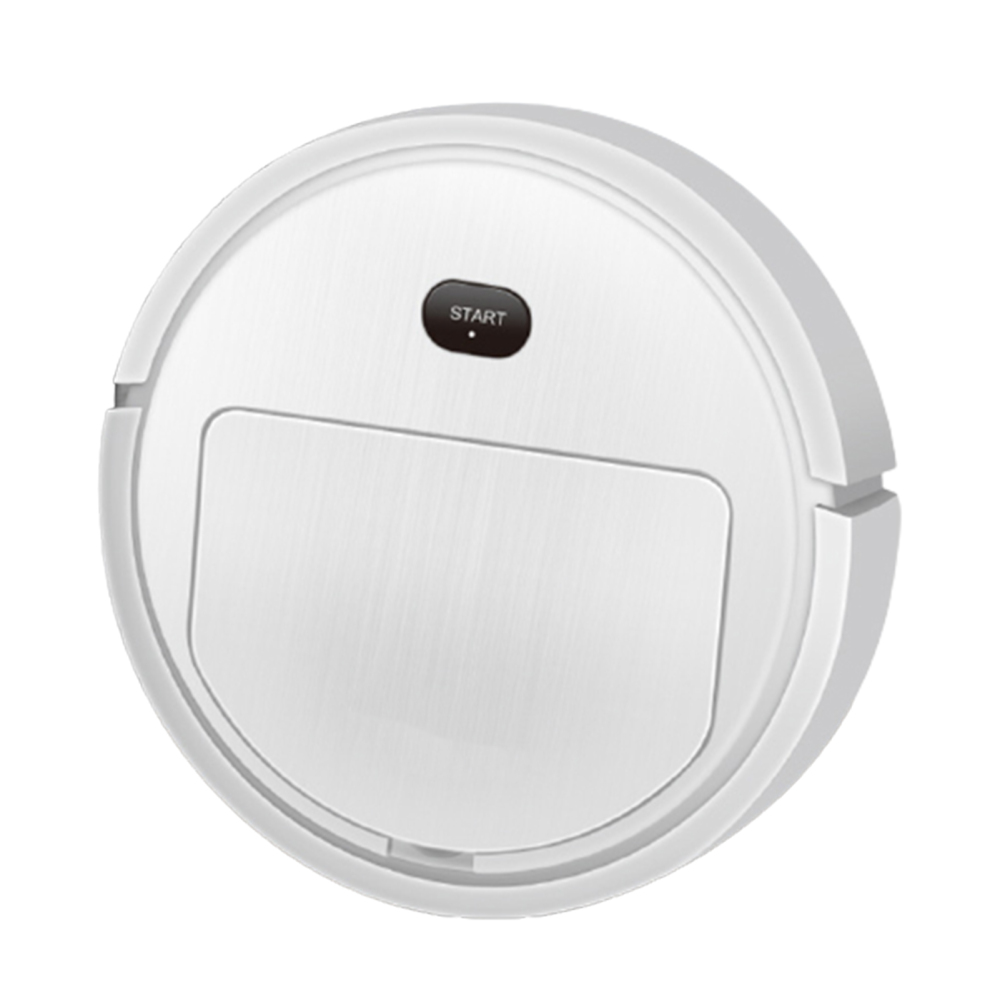 Robot Vacuum Cleaner with Edge Brush & Mist Spraying USB Chargeable