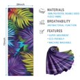 thumbnail image 2 of Colorful Leaf Pattern Hot Yoga Mat Towel Non Slip for Hot Yoga - Quick-Drying Yoga Mat Cover with 4 Corner Pockets with Travel Bag - Hot Yoga Towel Non Slip 74"x26", 2 of 6