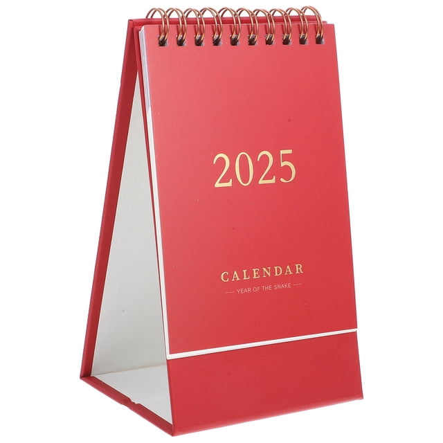 Miangastore Academic Calendar Small Desk Calendar Standing Calendar Desk Calendar for Recording Events