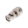 thumbnail image 3 of Conector BNC macho a conector hembra UHF SO239 PL-259, adaptador coaxial RF., 3 of 5