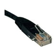thumbnail image 2 of Tripp Lite Cat5e 350mhz Molded Patch Cable [rj45 M/m] - Black, 12-ft. - Category 5e For Network Device - 128 Mbps - Patch Cable - 12 Ft - 1 X Rj-45 Male Network - 1 X Rj-45 Male Network (n002-012-bk), 2 of 2