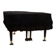 thumbnail image 1 of Wosthever Cubierta antipolvo para Piano, práctica aplicación amplia de nailon, para cualquier ocasión, cubierta antipolvo para Piano Accesorios para instrumentos musicales negro 170-180, 1 of 6