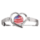 thumbnail image 1 of Pulsera de Joyería en Forma de Corazón Unbranded Stars and Stripes Bend America, 1 of 3