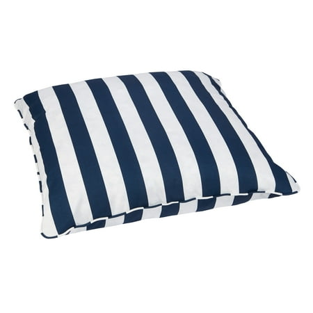 Humble And Haute Striped Navy Corded Outdoor Indoor Large 26 Inch