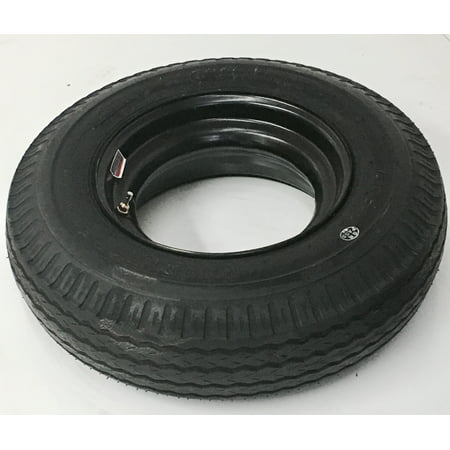 Trailer Tire On Rim MH 7X14.5 7 7-14.5 Load F 12 Ply Open Mobile Home