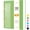Green, variant on ROBCURSE A5 Spiral Notebook Journal, 300 Pages/150 Sheets Lined Notebook with Ruler, 100GSM Thick Paper, No Bleed, PVC Waterproof Cover, 5.7'' x 8.4'', for Women/Men Work, Writing, Note-taking