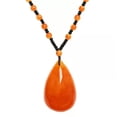 thumbnail image 2 of K-KED Resin Amber Pendant Boho Long Sweater Chain Necklace Ethnic Necklace Jewelry-6, 2 of 6