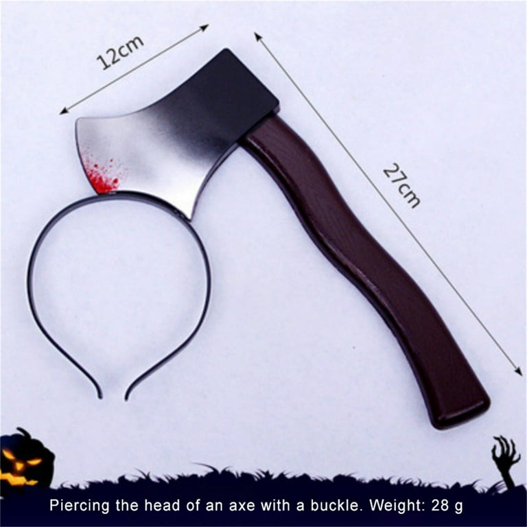 Funny Scissors Axe Alloy Halloween Bag Pendant Keychain