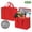 Red, variant on Hengbo 2 Pack Insulated Reusable Grocery Shopping Bags X-Large Insulated Food Delivery Bag for Shopping Groceries Foldable Red