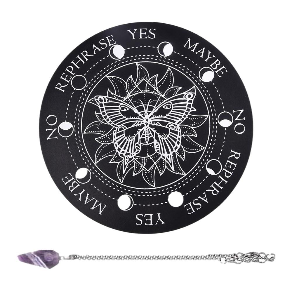 Pwtool Divination Altar Witchcraft Wooden Kit Chart, Wiccan Wand Crystal  Game, Wooden Divinity Metaphysical Message Board with Ingenious Design for  Decorating Home, Office, Room great gift - Walmart.com