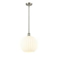 thumbnail image 7 of Innovations Lighting - White Venetian - 1 Light Stem Hung Pendant In Modern, 7 of 7