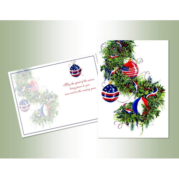 Performing Arts Full Color Inside Patriotic Ornaments Stationery Paper, 53130-18