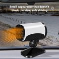 thumbnail image 4 of FYTPOV Car Heater, Multi-Function Portable Heater, White Car Heater That Plugs into Cigarette Lighter, 360° Free Adjustment, Quick Heating Defrost and Defogging, 200W 12V, 4 of 7