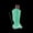 Glow Clear, variant on Toker Poker - Clipper Lighter Case Multi Tool, Glow in the Dark Clear, All Inclusive Tool for Camping