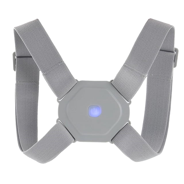 Corrector de postura electrónico inteligente con sensor de vibración y recordatorio de postura para la parte superior de la espalda, para mujeres, hombres y niños.
