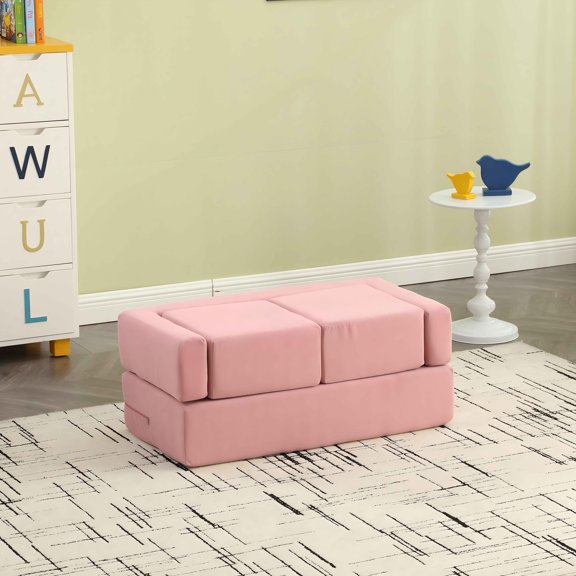 HOMYEDAMIC Kids Couch - Modular Kids Sofa for Toddler and Baby Playroom/Bedroom Furniture