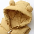 thumbnail image 4 of Chbgutlmr Baby Boy Girl Clothes Hoodies Winter Warm Sleeveless Vests Coat Kid Quilted Tank Tops with Pockets, 4 of 8
