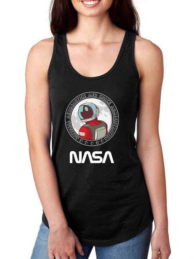 NASA Nasa Astronaut Badge Racerback Tank Women -NASA Designs, Female ...