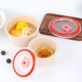 thumbnail image 3 of ACDANC 2026 New Microwave Cereal Bowls with Lids Built-In Vents,3 Pcs Bento Meal Prep Containers with Lids,For Soup,Oatmeal,Breakfasts Or Desserts (6Inch + 5Inch + 4Inch), 3 of 7
