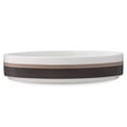 thumbnail image 3 of Noritake ColorStax Stripe Brown Set of 4 Stax Deep Plates, 3 of 7