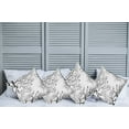 thumbnail image 2 of Ambesonne Nature Throw Pillow Cover 4 Pack, Twiggy Tree Branches, 24", Black and White, 2 of 5