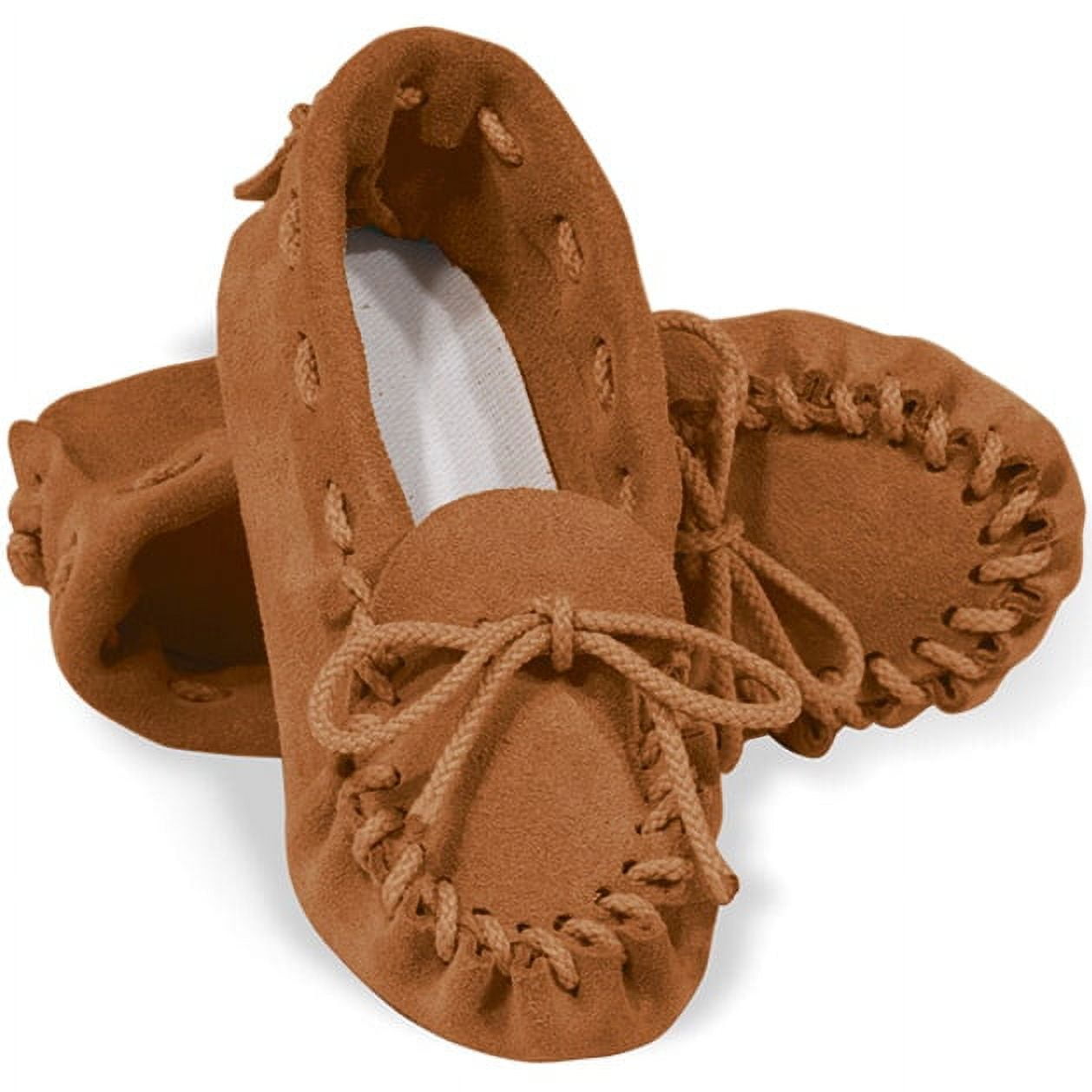 Moccasin Tandy Leather Kit House Shoe Women 10.5 to 11 Stiff Leather AS IS  1429