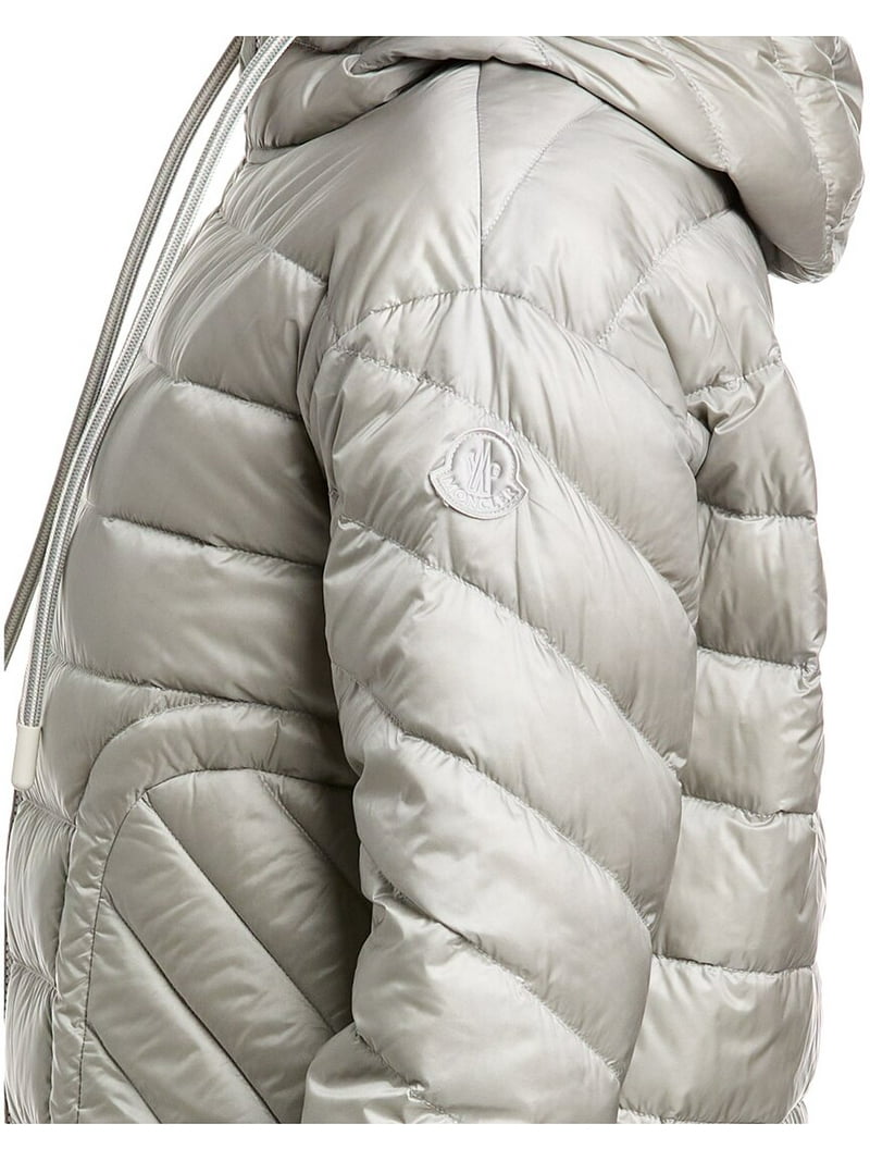 Moncler womens Delfo Jacket, 0, Grey - Walmart.com