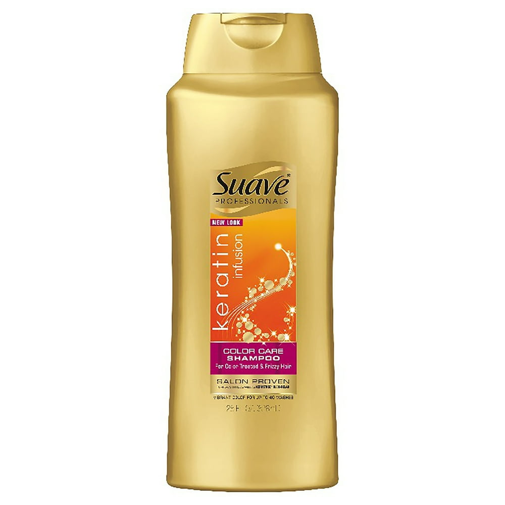 Suave Professionals Keratin Infusion Color Care Hair Shampoo with 48