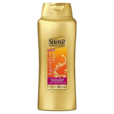 (2 pack) Suave Professionals Keratin Infusion Color Care Shampoo, 28 (Best Shampoo For African American Color Treated Hair)