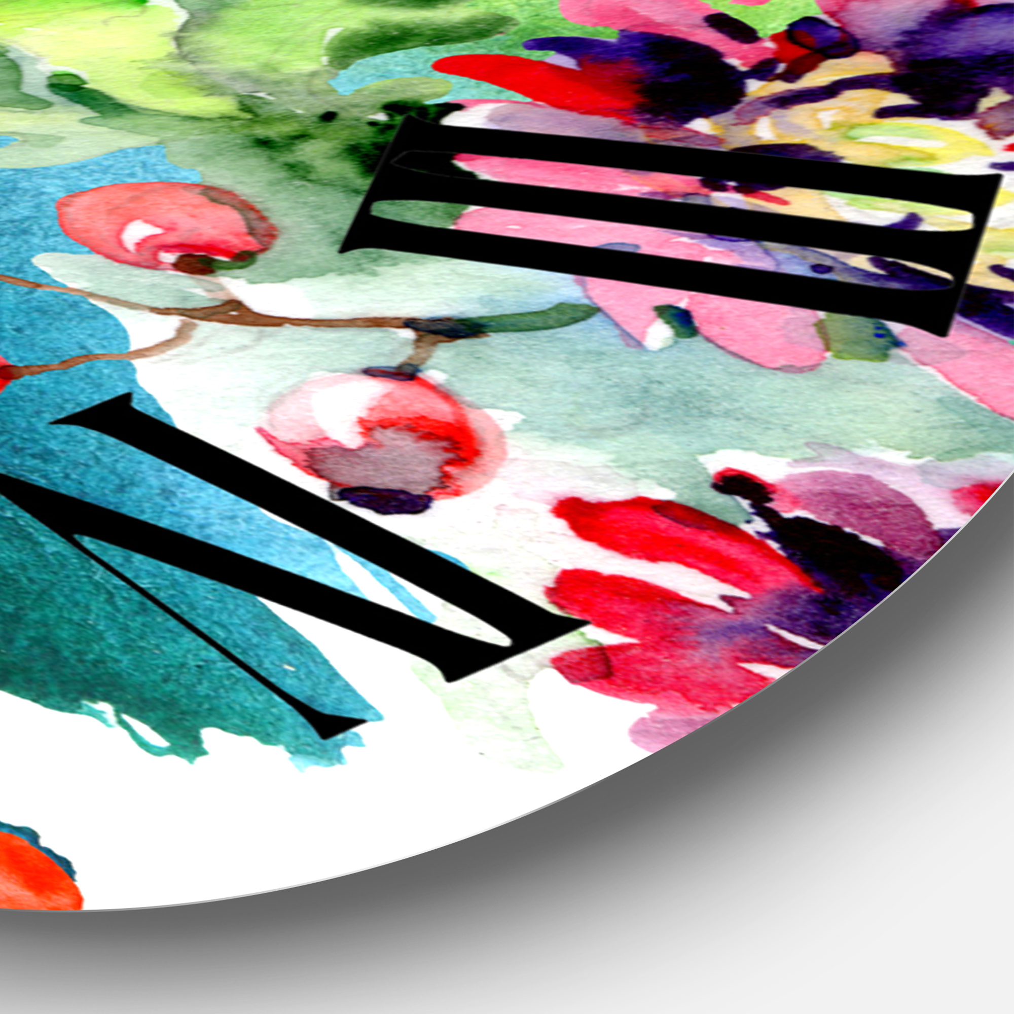 Designart 1 in Quartz Modern/Contemporary Wall Clock