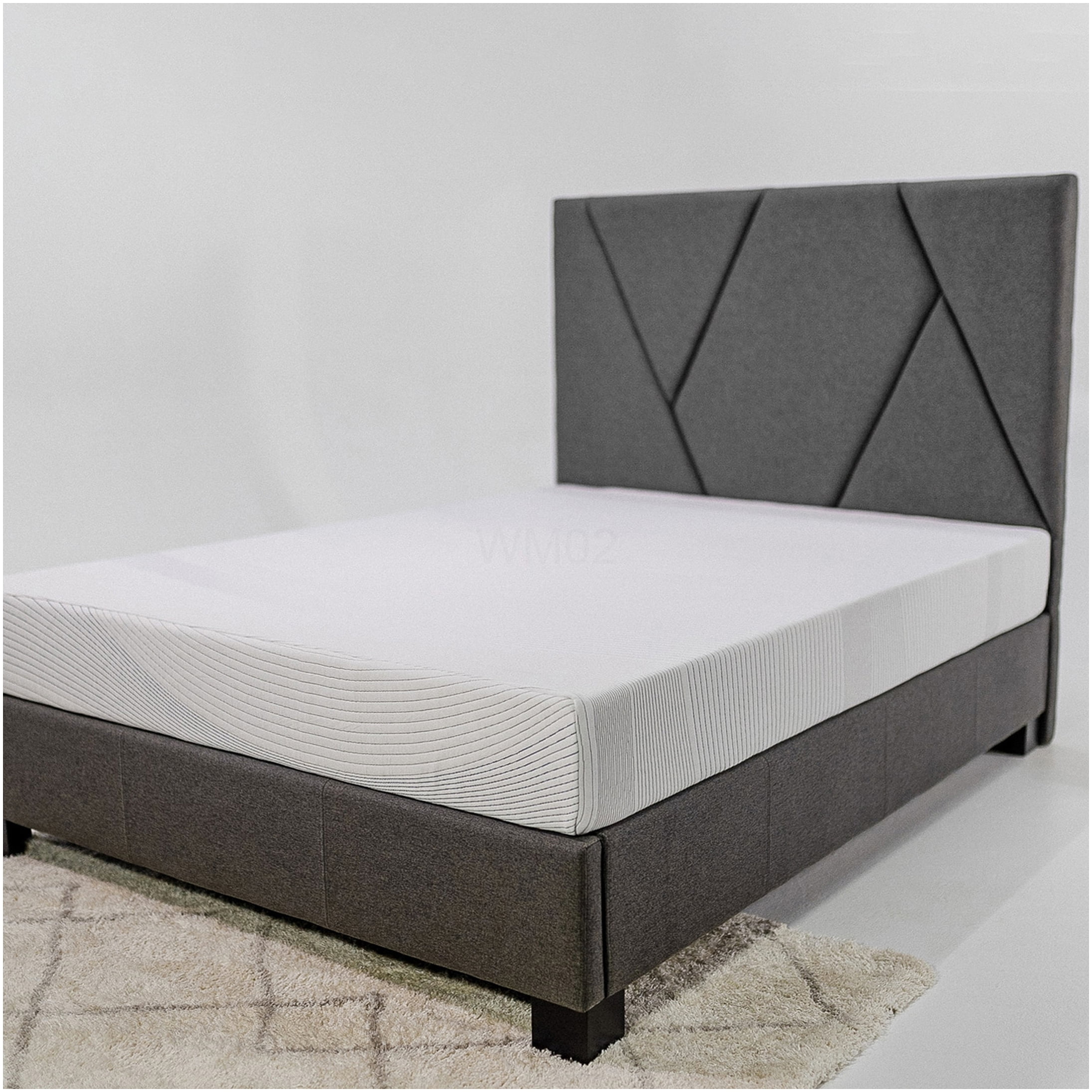 King Size 8 Inch Copper Gel Memory Foam Mattress, Medium Firm Support, CertiPUR-US Certified, Motion Isolation & Cooling Comfort