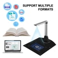 thumbnail image 4 of Document Camera For Teachers A3 Scanning Size Book Scanner, 10Mega-Pixel Lens Book & Document Scanner W/LED Lights Portable ,Easy to Use, 4 of 7