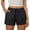 b26-Black, variant on Hight Waisted Split Running Shorts for Women 4" - Comfy Quick Dry Workout Athletic Shorts Gym Track Shorts Size L,Light Gray