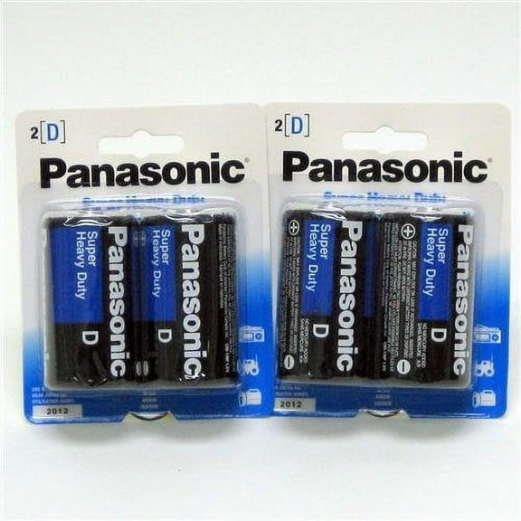 Panasonic 408078 Heavy Duty D Battery, 48 Pack