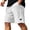 a-68White49, variant on FINALGANG Mens Solid Color Elastic Waist Drawstring Cable Knit Shorts With Side Pockets Relaxed Fit Breathable For Fathers Day Gift Streetwear Summer Casual Wear Versatile Bottoms