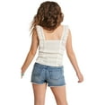 thumbnail image 3 of Justice Girls Smocked Ruffle Garment Dye Tank Top, Sizes XS-XLP, 3 of 4