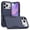 blue, variant on 2 in 1 PC Phone Case for iPhone 14/15/16/17 Plus/Pro/Pro Max Case, Heavy Duty Rubber & Rugged Shockproof Full Body Protection Case Cover