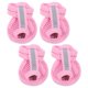 thumbnail image 1 of GAXIRE sandalias de malla para mascotas, flexibles, antideslizantes, para verano, cómodas, transpirables, con protectores de patas para exteriores., 1 of 5