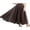 Coffee, variant on Womens High Waist Tulle Skirt Elastic Mesh Princess Wedding Dance Pleated Maxi Length Skirt