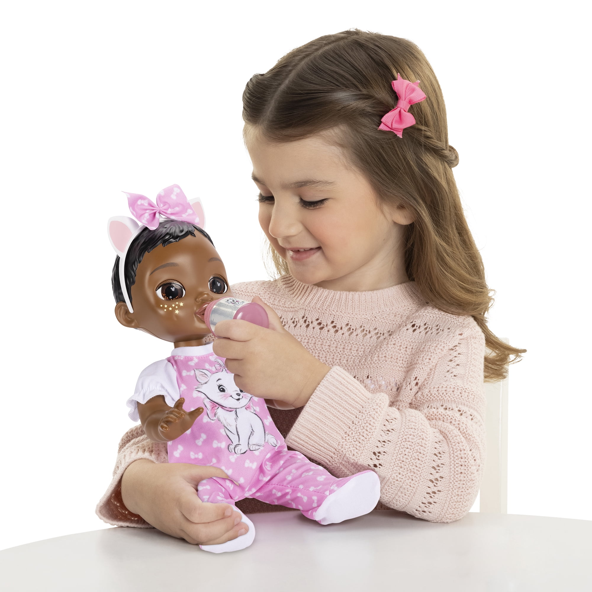 Disney Darlings Deluxe Marie Feature Baby Doll for Child Ages 2+