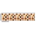 thumbnail image 3 of Ambesonne Beige Tan Fabric by the Yard Upholstery, Pastel Nude Square Shapes, 10 Yards, Champagne Caramel Almond, 3 of 5