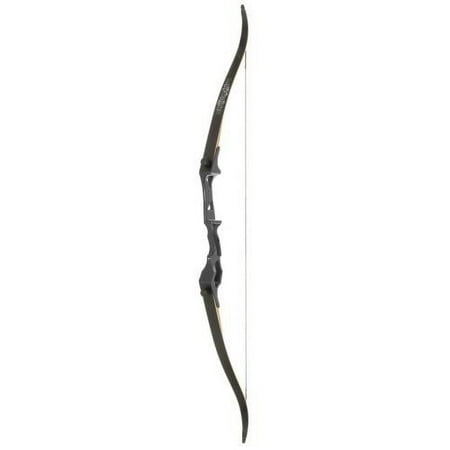 Fin Finder 81196 58 in. Bank Runner Right Hand Recurve Bow Black – 35 lbs