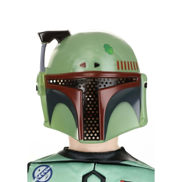 Disfraz infantil de Boba Fett de Star Wars de Mask Jazwares para Halloween