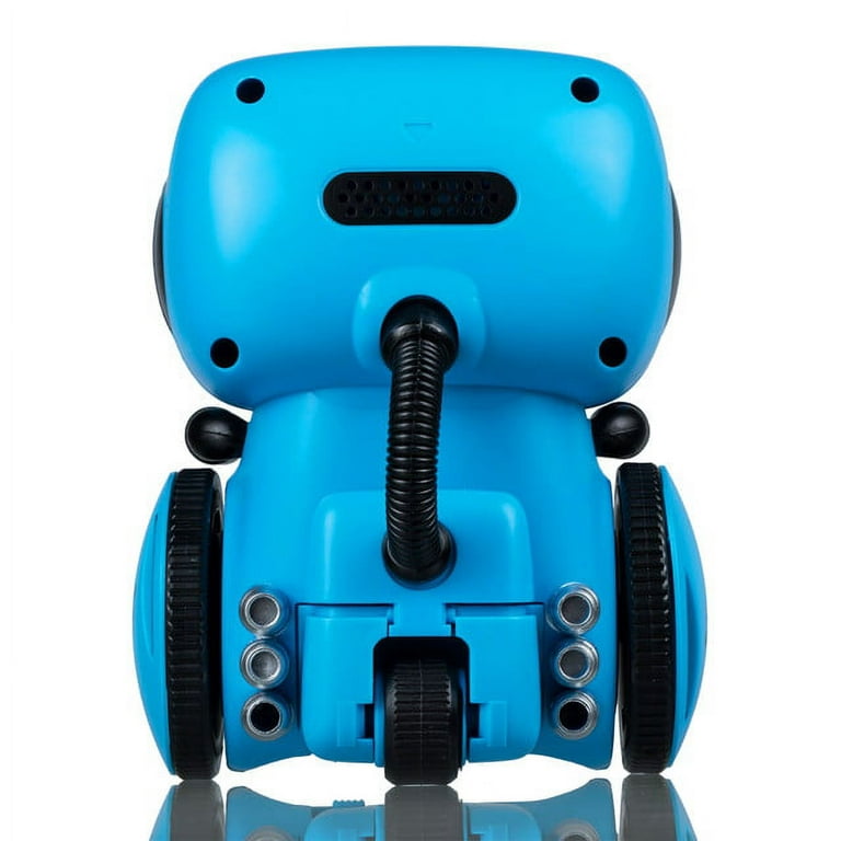 Contixo Kids Smart Robot Toy Mini Robot Talking Singing Dancing Interactive  Voice Control Touch Sensor Speech Recognition Infant Toddler Children  Robotics - R1 Blue 